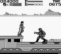 une photo d'Ã©cran de Kung Fu Master sur Nintendo Game Boy
